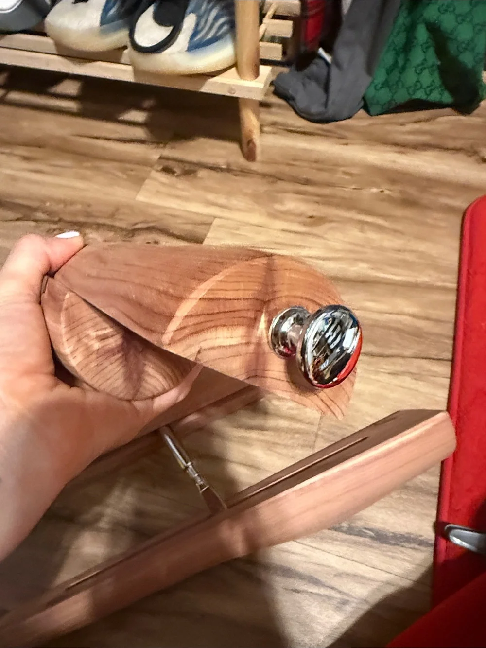 Natural Cedar Hanger Insert Set - Picture 3 of 4